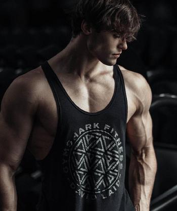 Pánské Stringers Gymshark Gs X David Laid Černé | CZ 2573FDN